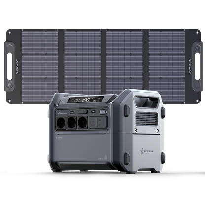 Segway Cube1000 ポータブル電源 +100W ソーラーパネル SP100